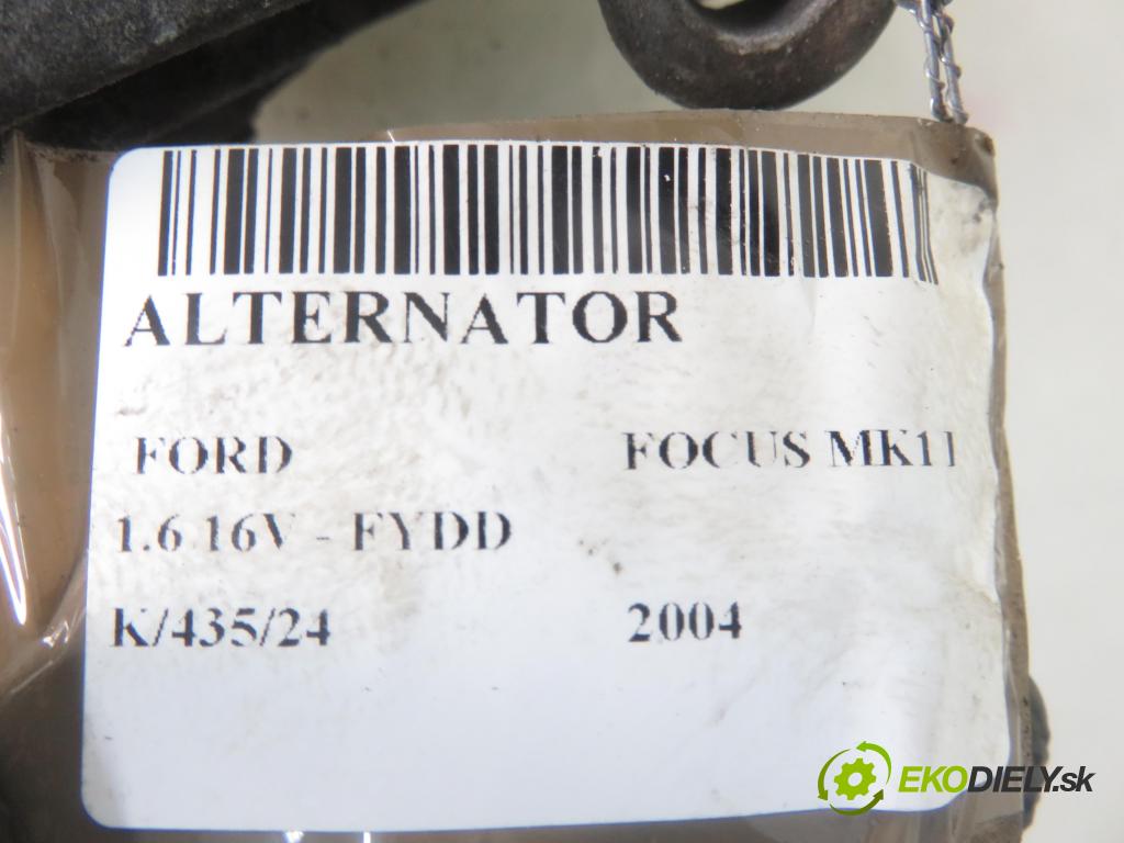 FORD FOCUS (DAW, DBW) HB 2004 74,00 1.6 16V - FYDD 1596,00 Alternátor MS1022118041 (Alternátory)