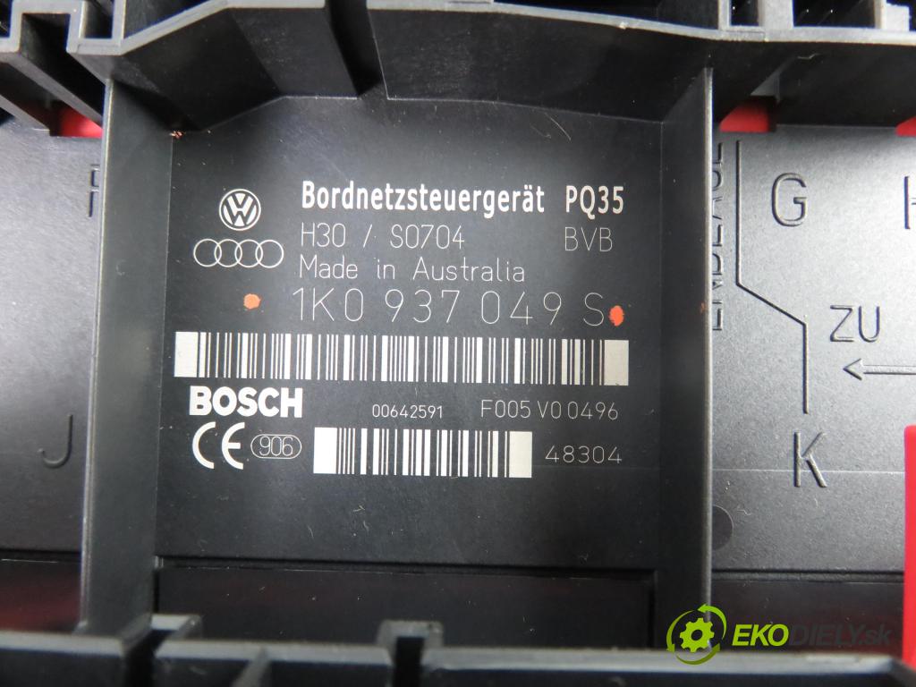 VW GOLF V (1K1) HB 2004 55,00 1.4 16V - BCA 1390,00 MODUL BORDNETZ 1K0937049S