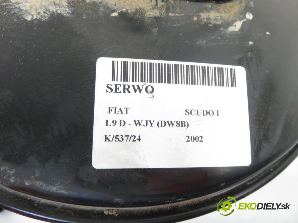 FIAT SCUDO Skrzynia (220_) FURGON 2002 51,00 1.9 D - WJY (DW8B) 1868,00 posilovač 1485742080 ; 0204021826 (Servočerpadlá, pumpy řízení)