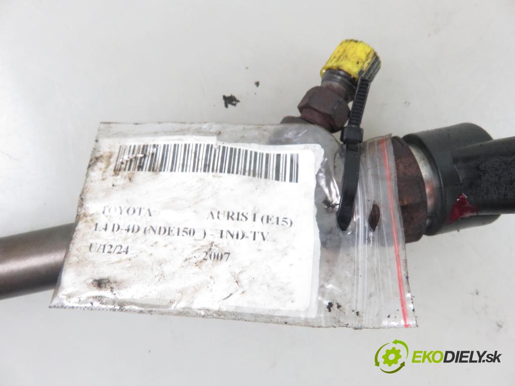 TOYOTA AURIS (_E15_) HB 2007 66,00 1.4 D-4D 90 - 1ND-TV 1364,00 vstřikovač 0445110227 ; 2367033040 (Vstřikovače)