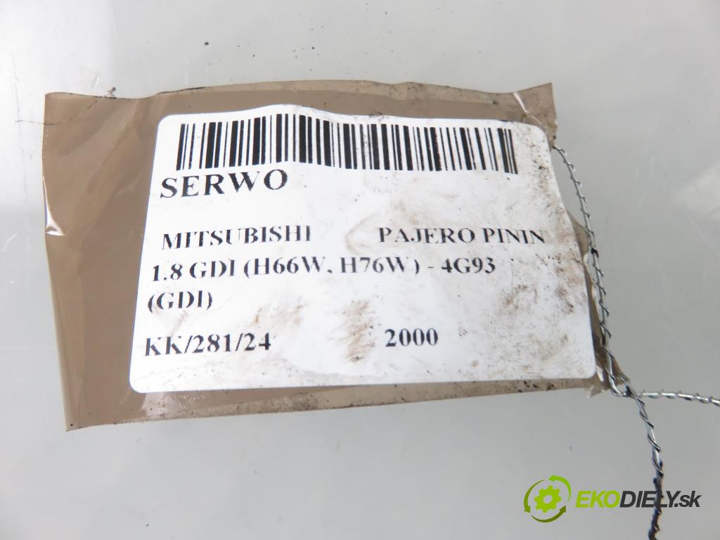 MITSUBISHI PAJERO PININ (H6_W, H7_W) TERENOWY 2000 88,00 1.8 GDI (H66W, H76W) - 4G93 (GDI) 1834,00 posilovač 0204021833 ; MR449066 (Servočerpadlá, pumpy řízení)