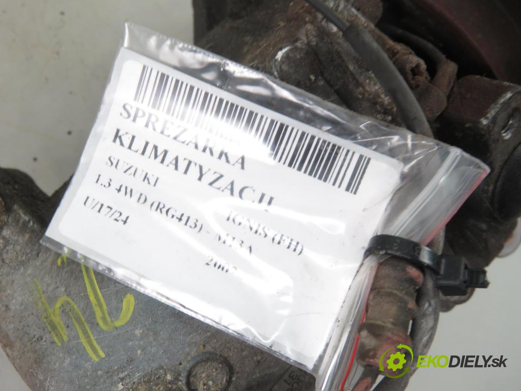 SUZUKI IGNIS (FH) HB 2002 61,00 1.3 4WD 83 (RG413) - M13A 1328,00 KOMPRESOR: klimatizace 9520169GC0 (Kompresory)