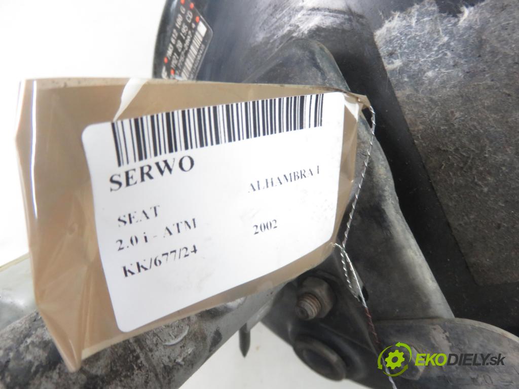 SEAT ALHAMBRA (7V8, 7V9) MINIVAN 2002 85,00 2.0 i - ATM 1984,00 posilovač 7M3612100G ; 03775728074 ; YM212B195CD (Servočerpadlá, pumpy řízení)