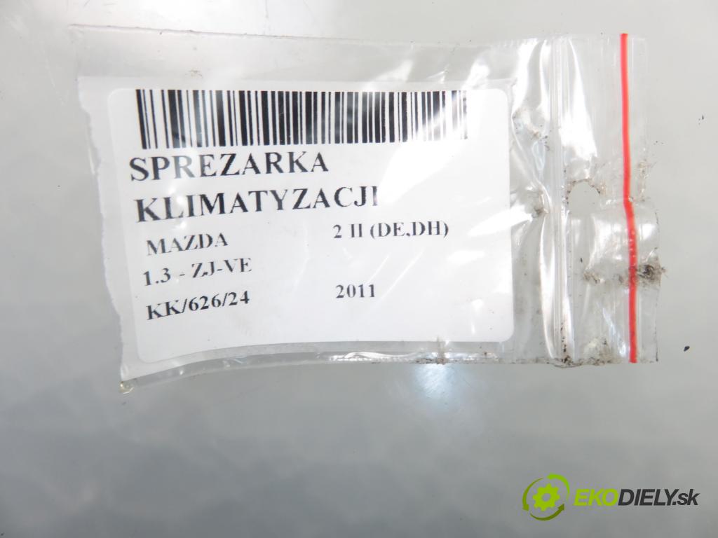 MAZDA 2 (DE_, DH_) HB 2011 63,00 1.3 - ZJ-VE 1349,00 KOMPRESOR: klimatizácie V09A1AA4AK (Kompresory klimatizácie)