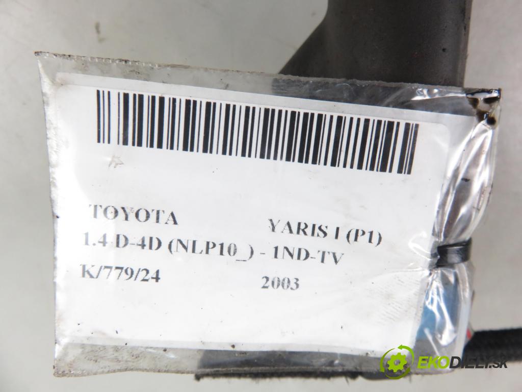 TOYOTA YARIS (_P1_) HB 2003 55,00 1.4 D-4D (NLP10_) - 1ND-TV 1364,00 vstřikovač 0445110085 ; 2367033010 (Vstřikovače)