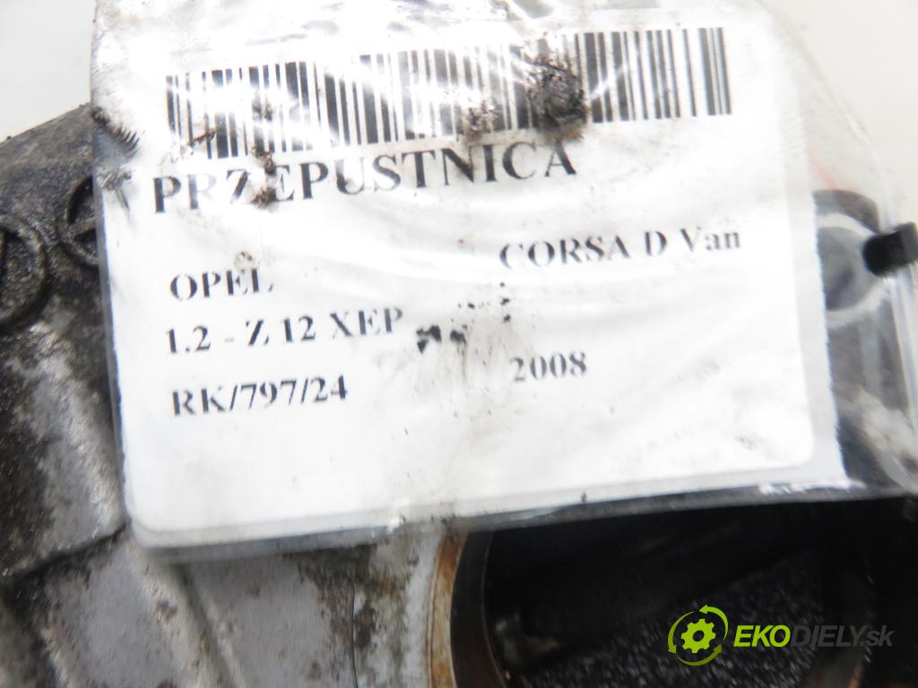 OPEL CORSA D Van HB 2008 0,00 1.2 - Z 12 XEP 1229,00 škrtíci klapka 0280750133 ; 24420536 (Škrticí klapky)