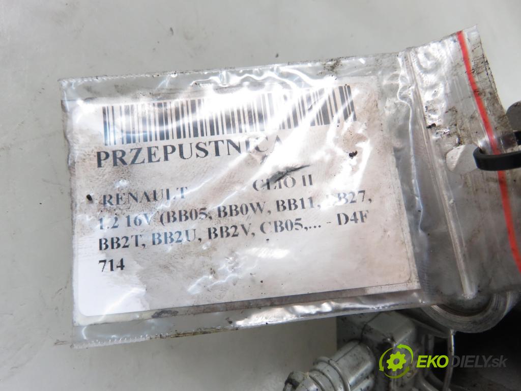 RENAULT CLIO II (BB_, CB_) HB 2001 55,00 1.2 16V (BB05, BB0W, BB11, BB27, BB2T, BB2U, BB2V, 1149,00 Škrtiaca klapka 8200067219 (Škrtiace klapky)