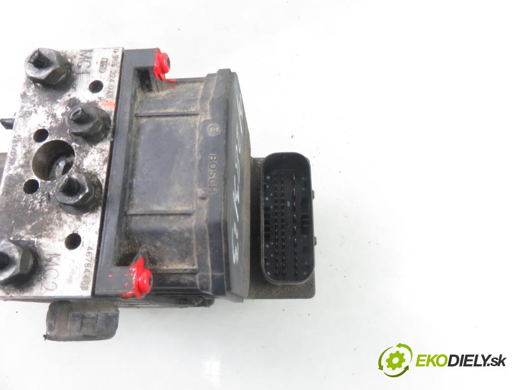 FIAT STILO (192_) HB 2002 85,00 1.9 JTD 115 - 192 A1.000 1910,00 Pumpa ABS 0265900024 ; 0265224048 (Pumpy ABS)