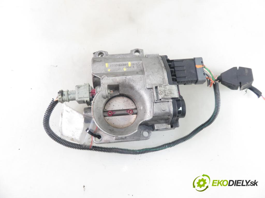 RENAULT CLIO II (BB_, CB_) HB 2002 55,00 1.2 16V (BB05, BB0W, BB11, BB27, BB2T, BB2U, BB2V, 1149,00 Škrtiaca klapka 8200166869 ; 8200067219 (Škrtiace klapky)