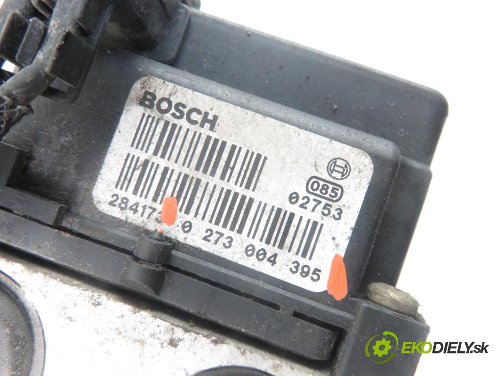 RENAULT SCENIC I (JA0/1_) MINIVAN 2003 102,00 2.0 16V 139 - F4R 746 1998,00 pumpa ABS 0273004395 ; 7700432643 (Pumpy brzdové)