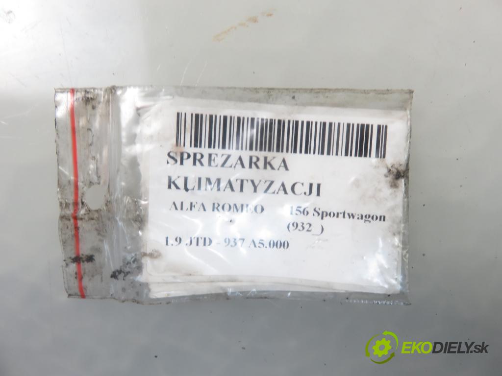 ALFA ROMEO 156 Sportwagon (932_) KOMBI 2005 110,00 1.9 JTD - 937 A5.000 1910,00 KOMPRESOR: klimatizácie 60653652 (Kompresory klimatizácie)