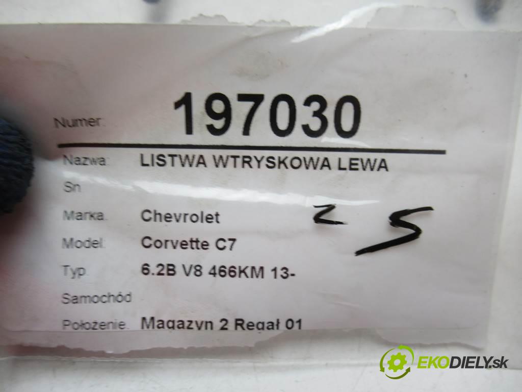 Chevrolet Corvette C7    6.2B V8 466KM 13-  Lišta vstrekovacia ľavá strana 12677812 12677809