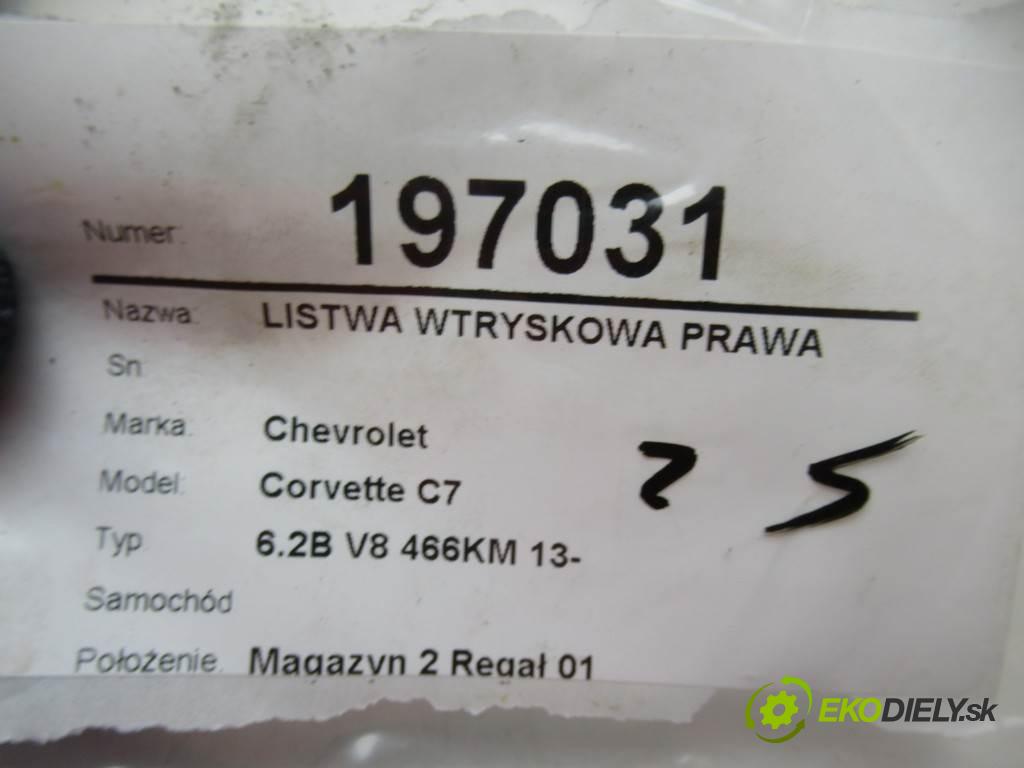 Chevrolet Corvette C7    6.2B V8 466KM 13-  Lišta vstrekovacia pravá 12683522 12677809