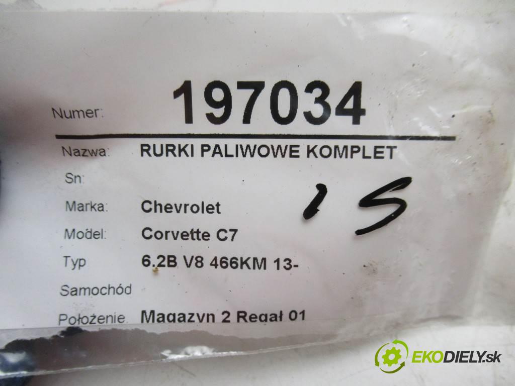 Chevrolet Corvette C7    6.2B V8 466KM 13-  rúrky Palivove - 12677002 12677004