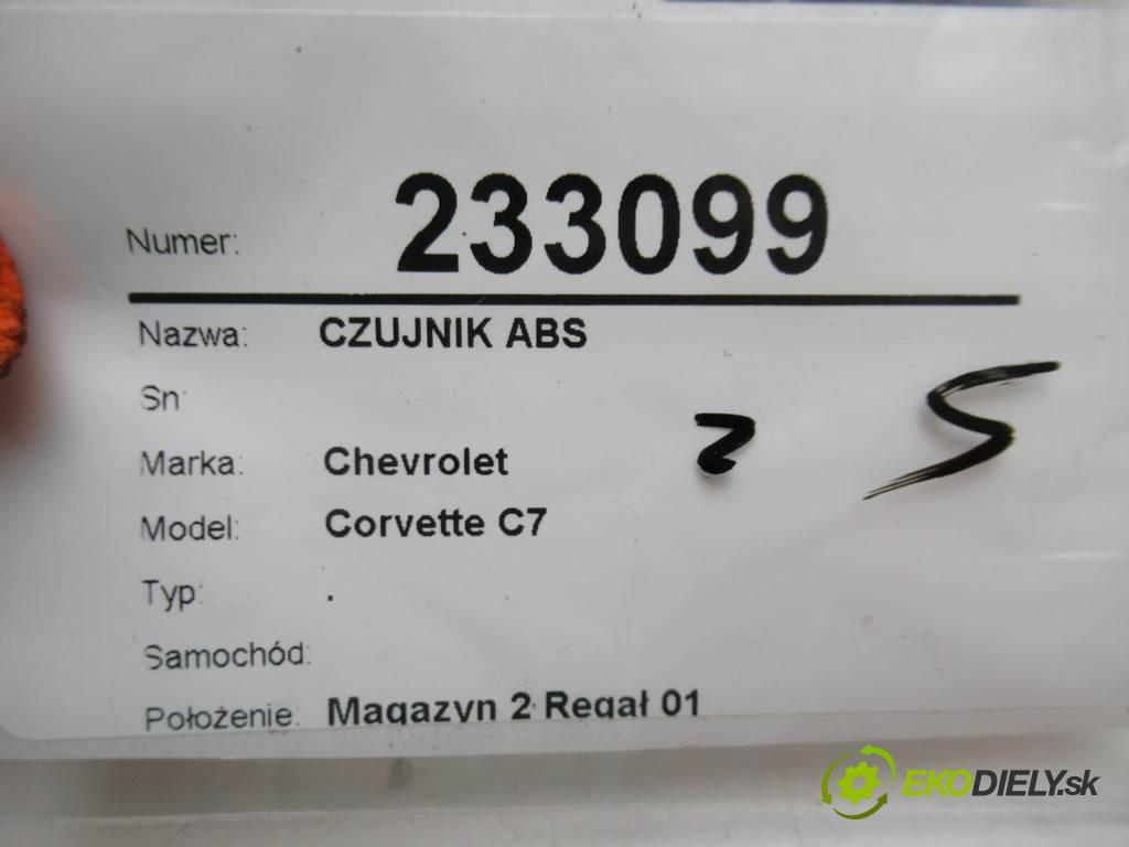 Chevrolet Corvette C7    .  Snímač ABS 28666786