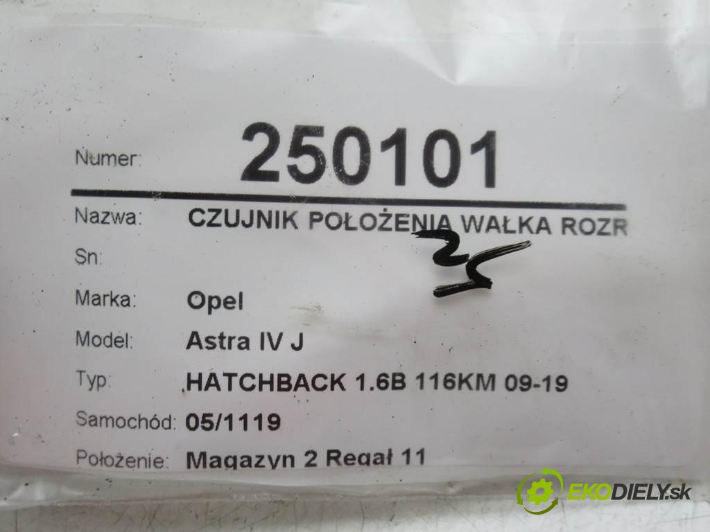 Opel Astra IV J  2010 85 kW HATCHBACK 1.6B 116KM 09-19 1600 Snímač pozície vačkového hriadeľa - 55565708 (Snímače polohy kľuky, vačky)