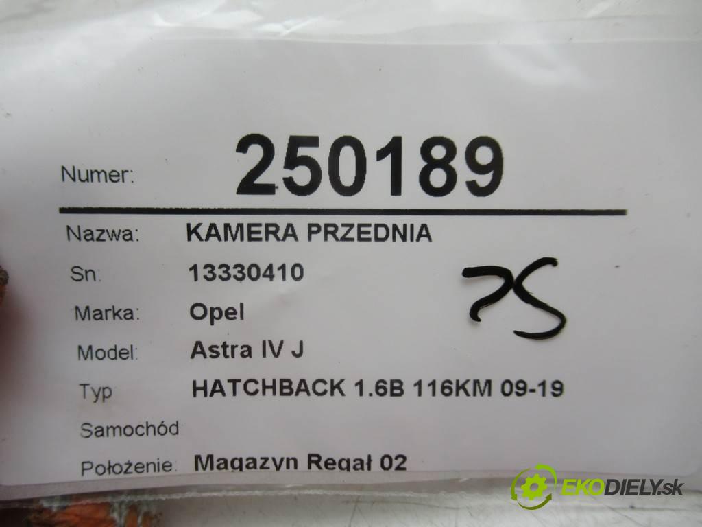 Opel Astra IV J    HATCHBACK 1.6B 116KM 09-19  Kamera predná 13330410