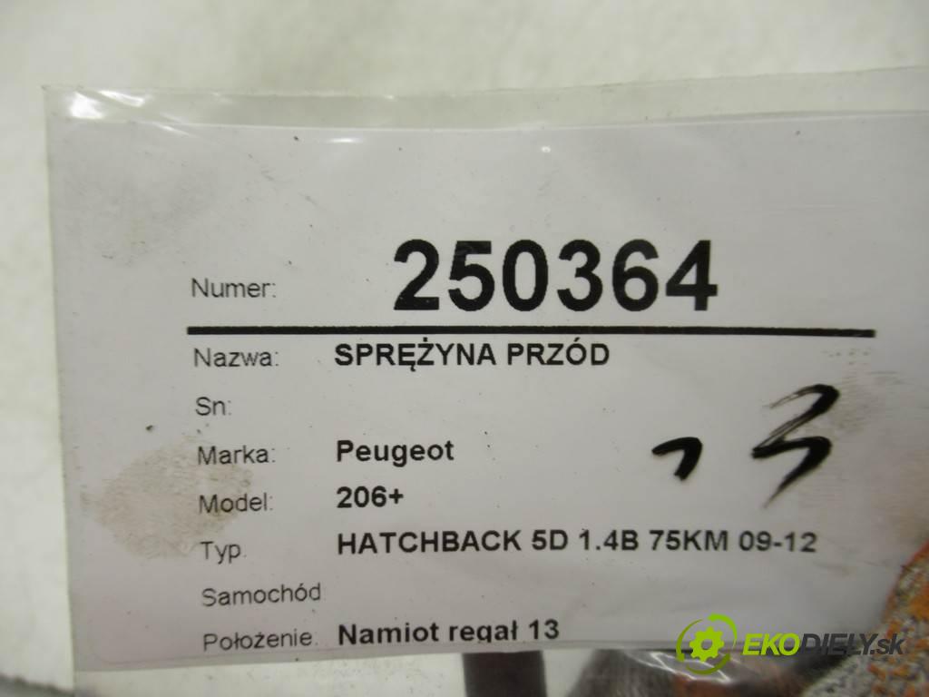 Peugeot 206+    HATCHBACK 5D 1.4B 75KM 09-12  Pružina predný  (Ostatné)