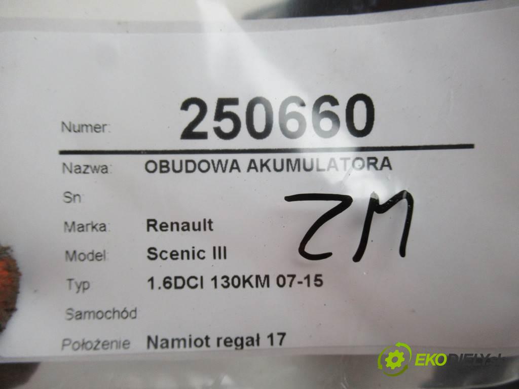 Renault Scenic III    1.6DCI 130KM 07-15  Obal akumulátora 244310005R