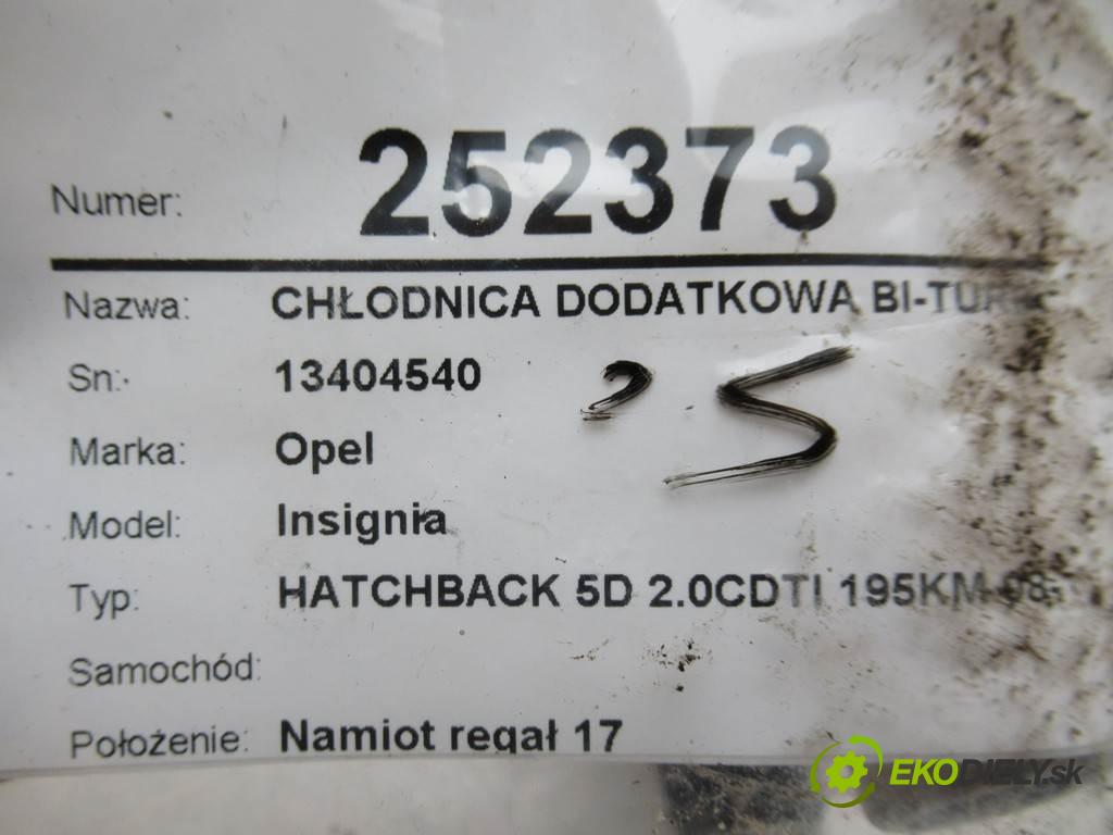 Opel Insignia    HATCHBACK 5D 2.0CDTI 195KM 08-13  Chladič dodatočný 13404540