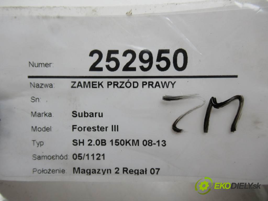 Subaru Forester III  2012 110kw SH 2.0B 150KM 08-13 2000 zámok predný pravy 