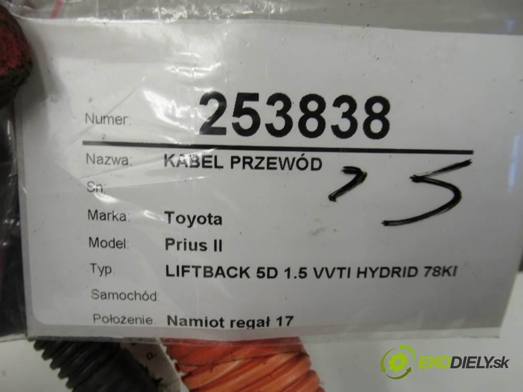 Toyota Prius II    LIFTBACK 5D 1.5 VVTI HYDRID 78KM 03-09  kábel Rúrka batérii 