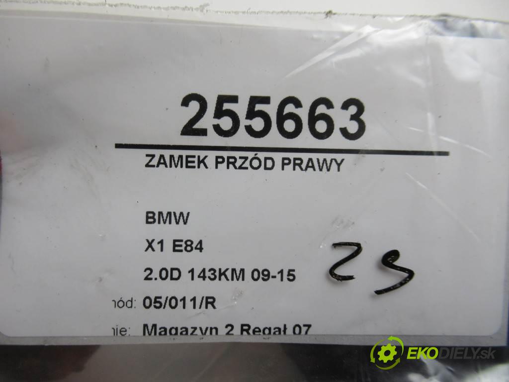 BMW X1 E84  2012 105KW 2.0D 143KM 09-15 2000 zámok predný pravy 