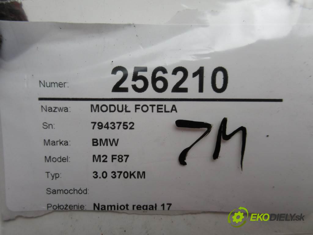 BMW M2 F87    3.0 370KM  Modul sedačky 7943752