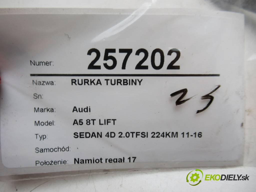 Audi A5 8T LIFT    SEDAN 4D 2.0TFSI 224KM 11-16  rúrka turba  (Hadice)