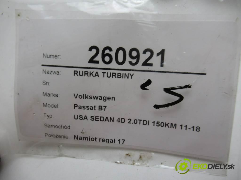 Volkswagen Passat B7    USA SEDAN 4D 2.0TDI 150KM 11-18  rúrka turba 04L145735E (Hadice)