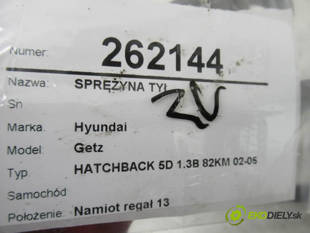 Hyundai Getz    HATCHBACK 5D 1.3B 82KM 02-05  Pružina zad  (Ostatné)