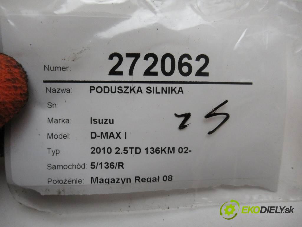 Isuzu D-MAX I  2010 100 kW 2010 2.5TD 136KM 02- 2500 AirBag Motor  (Držiaky motora)