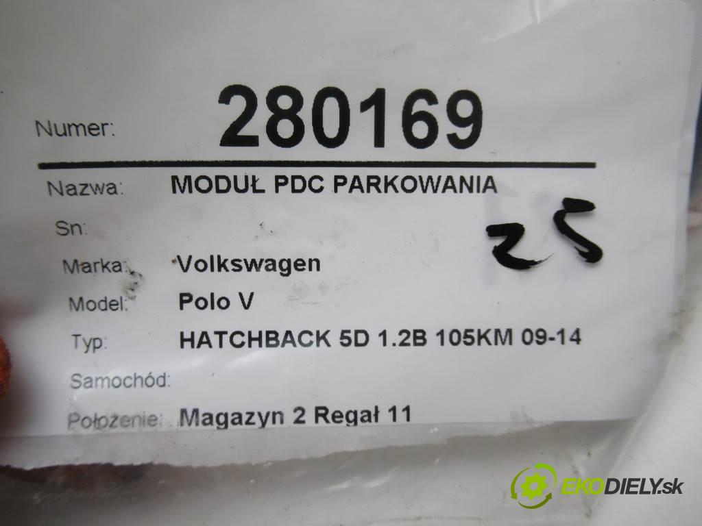 Volkswagen Polo V    HATCHBACK 5D 1.2B 105KM 09-14  Modul PDC - 6R0919475B (Ostatné)