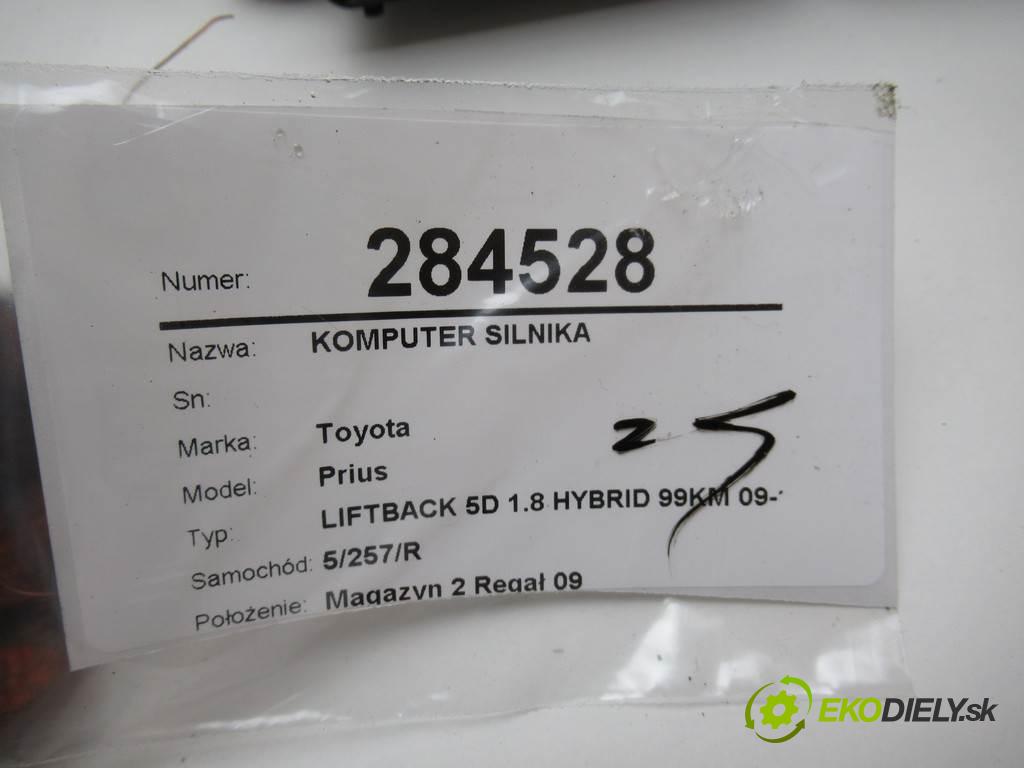 Toyota Prius  2012 73 kW LIFTBACK 5D 1.8 HYBRID 99KM 09-15 1800 riadiaca jednotka Motor 89661-47410 (Riadiace jednotky)