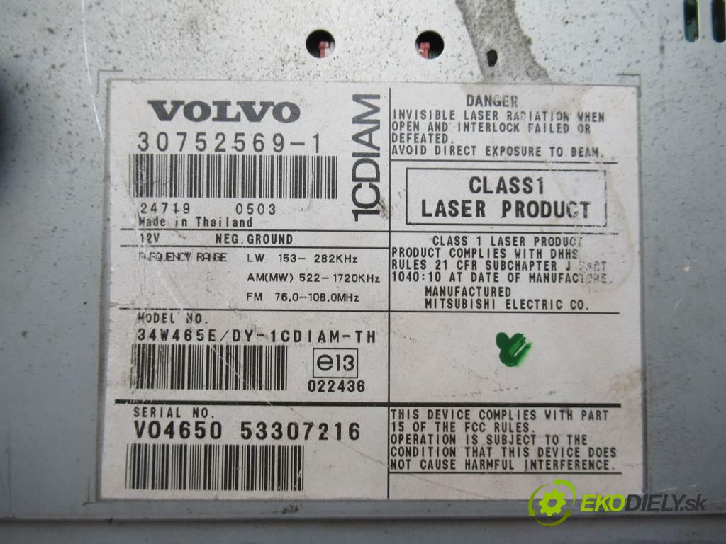 Volvo V50  2005 100 kW KOMBI 5D 2.0D 136KM 04-12 2000 RADIO 30752569 (Audio zariadenia)