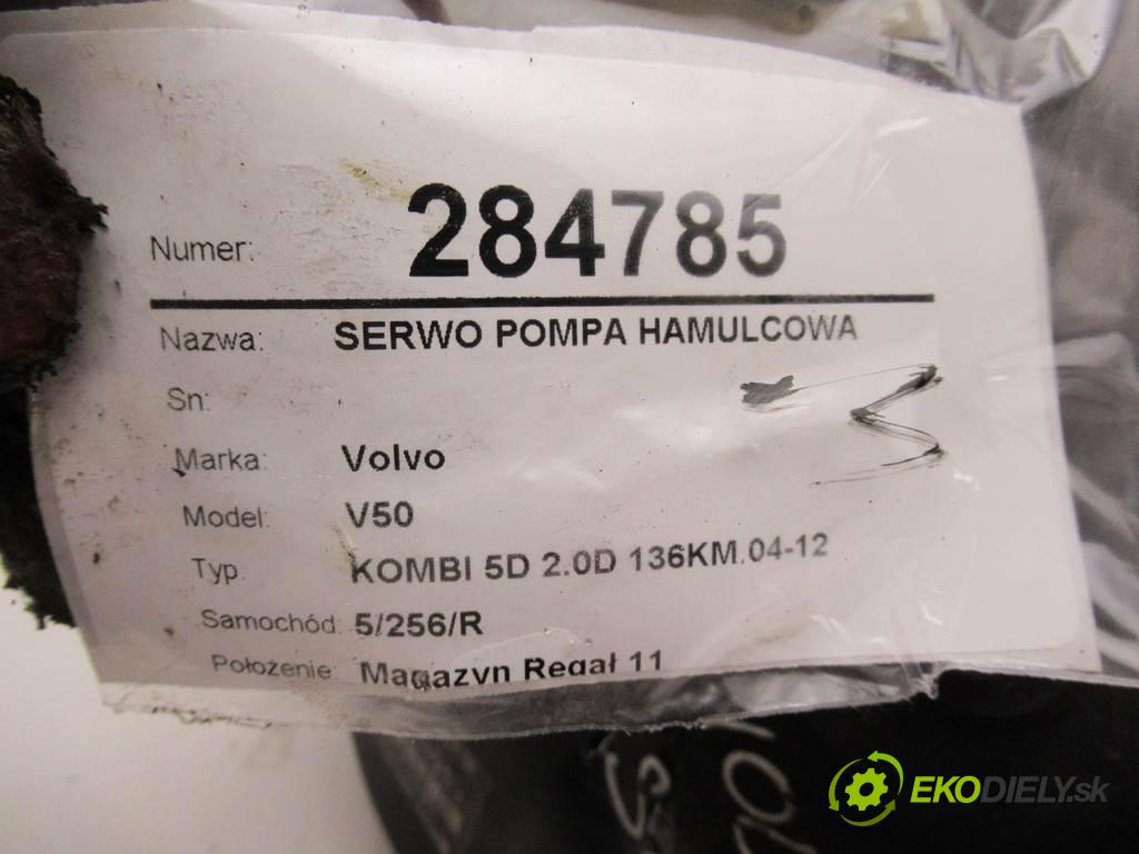 Volvo V50  2005 100 kW KOMBI 5D 2.0D 136KM 04-12 2000 Posilovač Pumpa brzdová 6N51-2B195-DD (Posilňovače bŕzd)