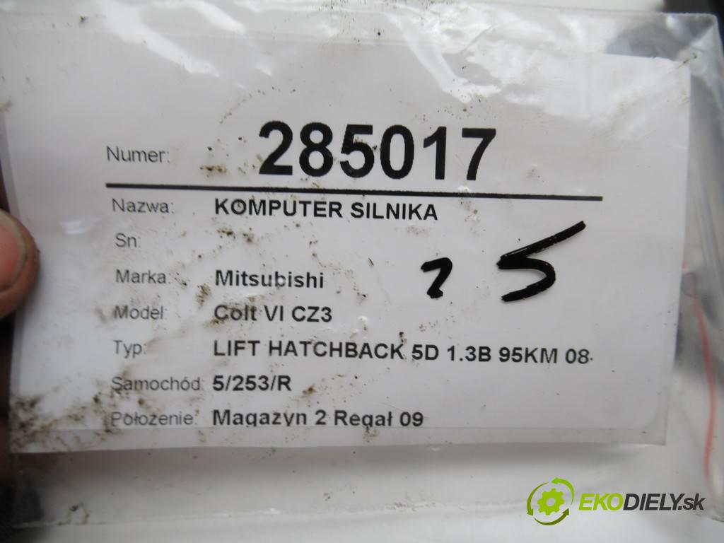 Mitsubishi Colt VI CZ3  2011 70KW LIFT HATCHBACK 5D 1.3B 95KM 08-12 1332 riadiaca jednotka Motor 1860B510 (Riadiace jednotky)