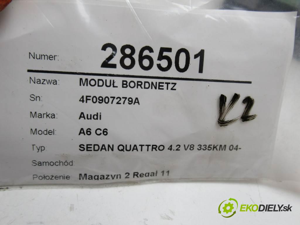 Audi A6 C6    SEDAN QUATTRO 4.2 V8 335KM 04-08  Modul BORDNETZ 4F0907279A (Ostatné)