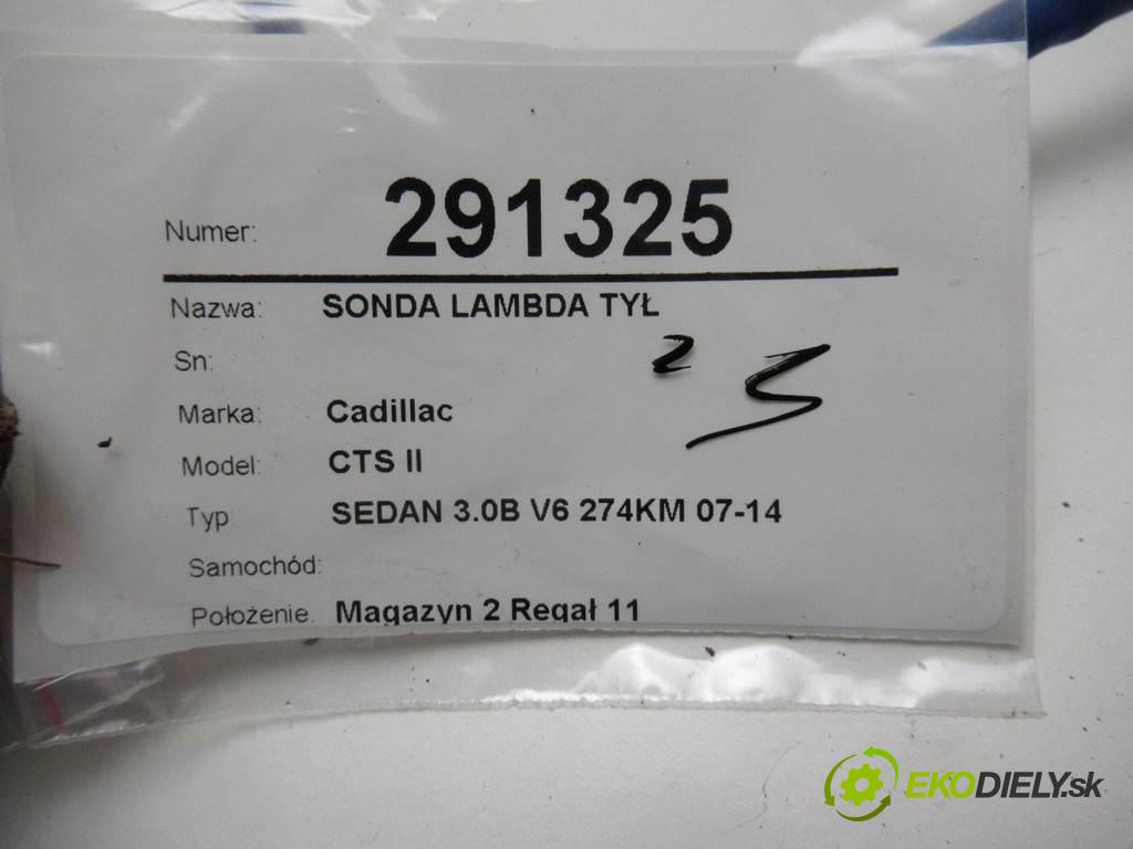 Cadillac CTS II    SEDAN 3.0B V6 274KM 07-14  sonda lambda zad 0258010258 (Lambda sondy)
