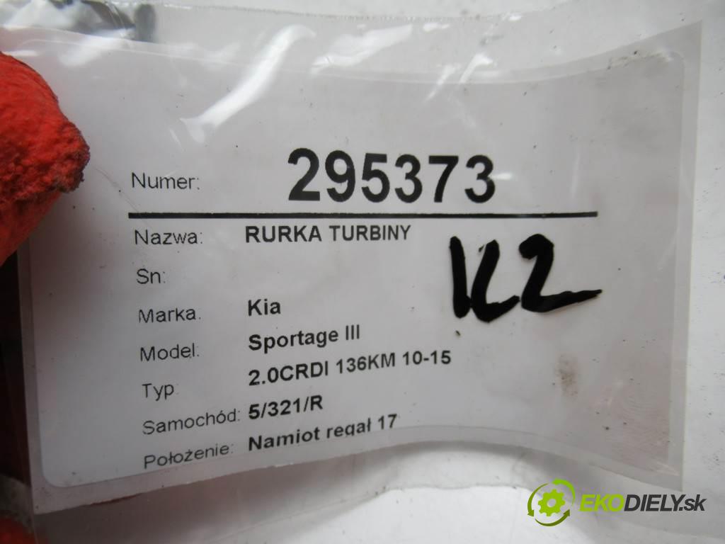 Kia Sportage III  2013 100 kW 2.0CRDI 136KM 10-15 2000 rúrka turba  (Hadice)