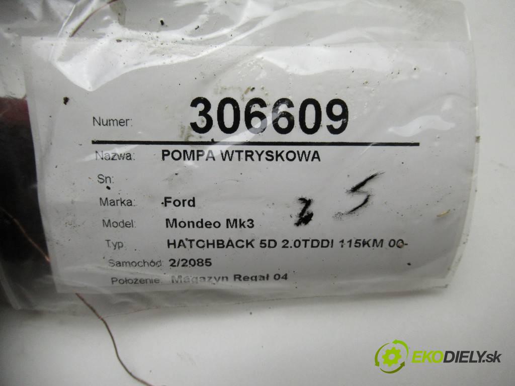 Ford Mondeo Mk3  2001 85 kW HATCHBACK 5D 2.0TDDI 115KM 00-07 2000 Pumpa vstrekovacia  (Vstrekovacie čerpadlá)