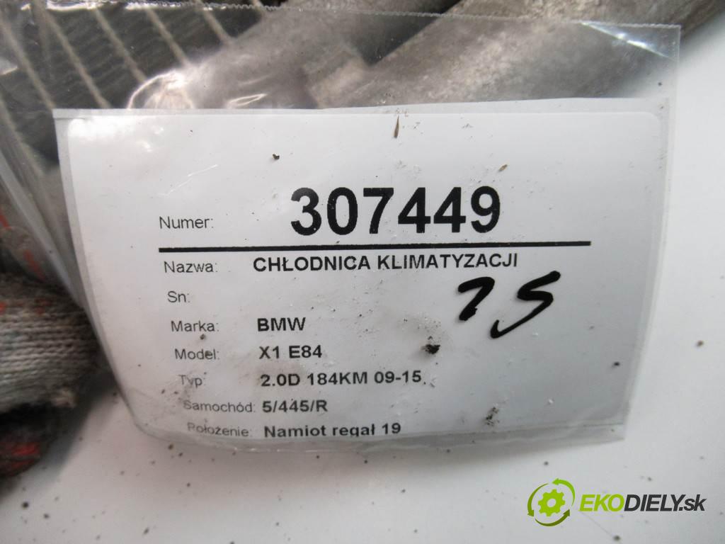 BMW X1 E84  2012 135KW 2.0D 184KM 09-15 1995 Chladič klimatizácie  (Chladiče klimatizácie)