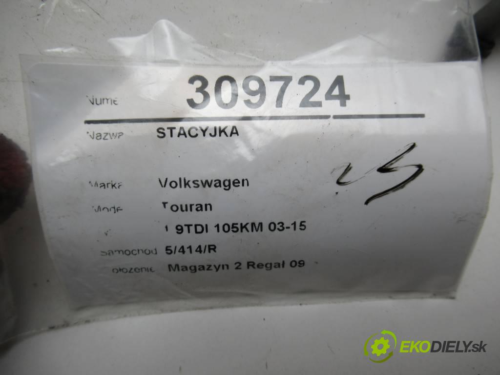 Volkswagen Touran  2006 77 kW 1.9TDI 105KM 03-15 1900 spinačka 1K0905851B (Spínacie skrinky a kľúče)