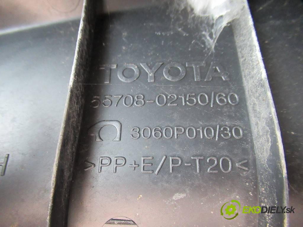 Toyota Corolla E12  2002 71 kW HATCHBACK 3D 1.4VVTI 97KM 02-07 1400 Torpédo, plast pod čelné okno 55709-02070 (Torpéda)