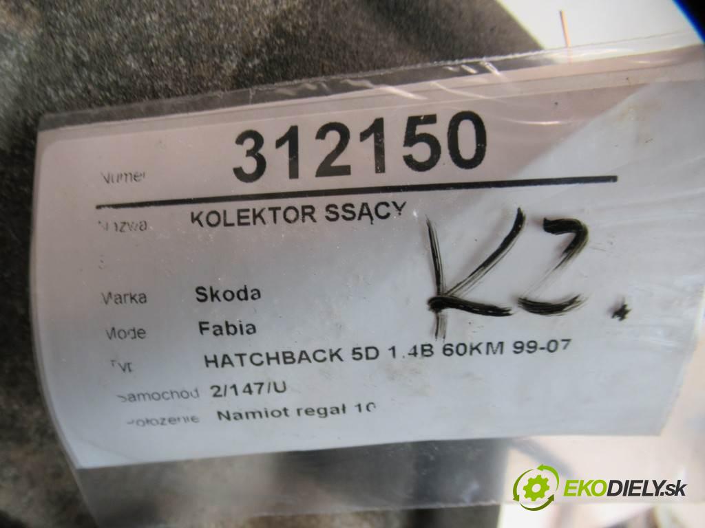 Skoda Fabia  2001 44kw HATCHBACK 5D 1.4B 60KM 99-07 1400 Potrubie sacie, sanie  (Sacie potrubia)