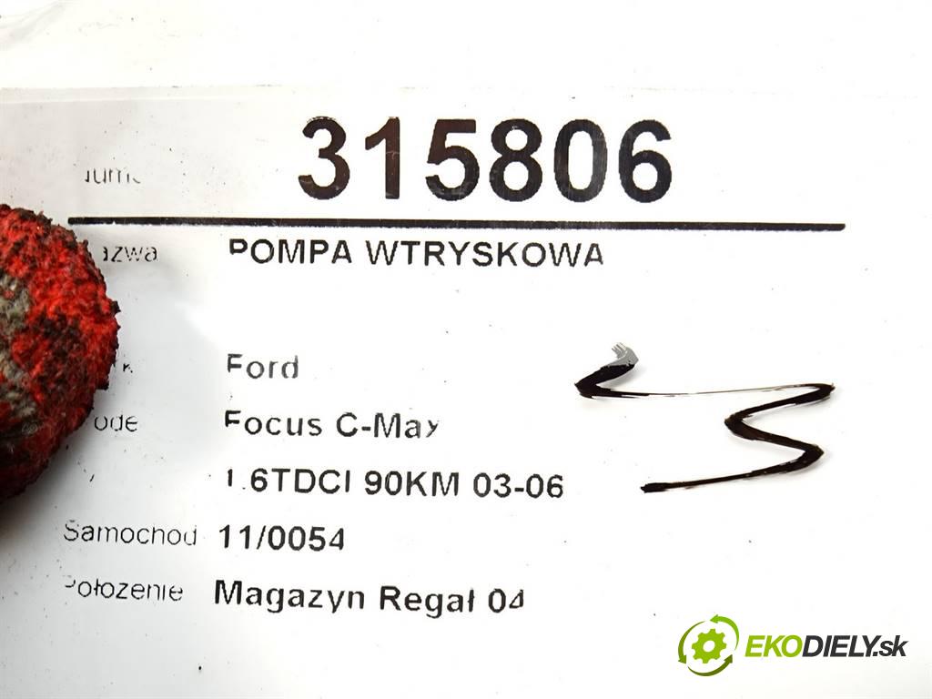 Ford Focus C-Max  2006 66 kW 1.6TDCI 90KM 03-06 1600 Pumpa vstrekovacia 0445010102 (Vstrekovacie čerpadlá)