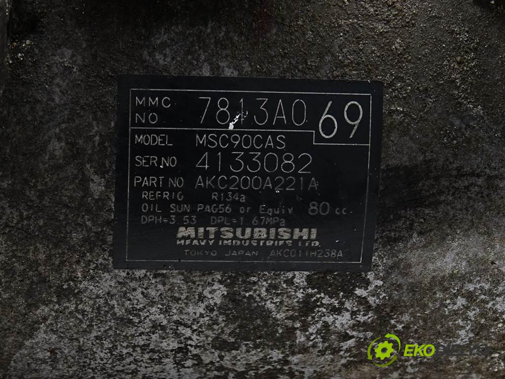 Mitsubishi Lancer VIII  2010 103 kW HATCHBACK 5D 2.0DI-D 140KM 07-16 2000 Kompresor klimatizácie 7813A069 (Kompresory klimatizácie)