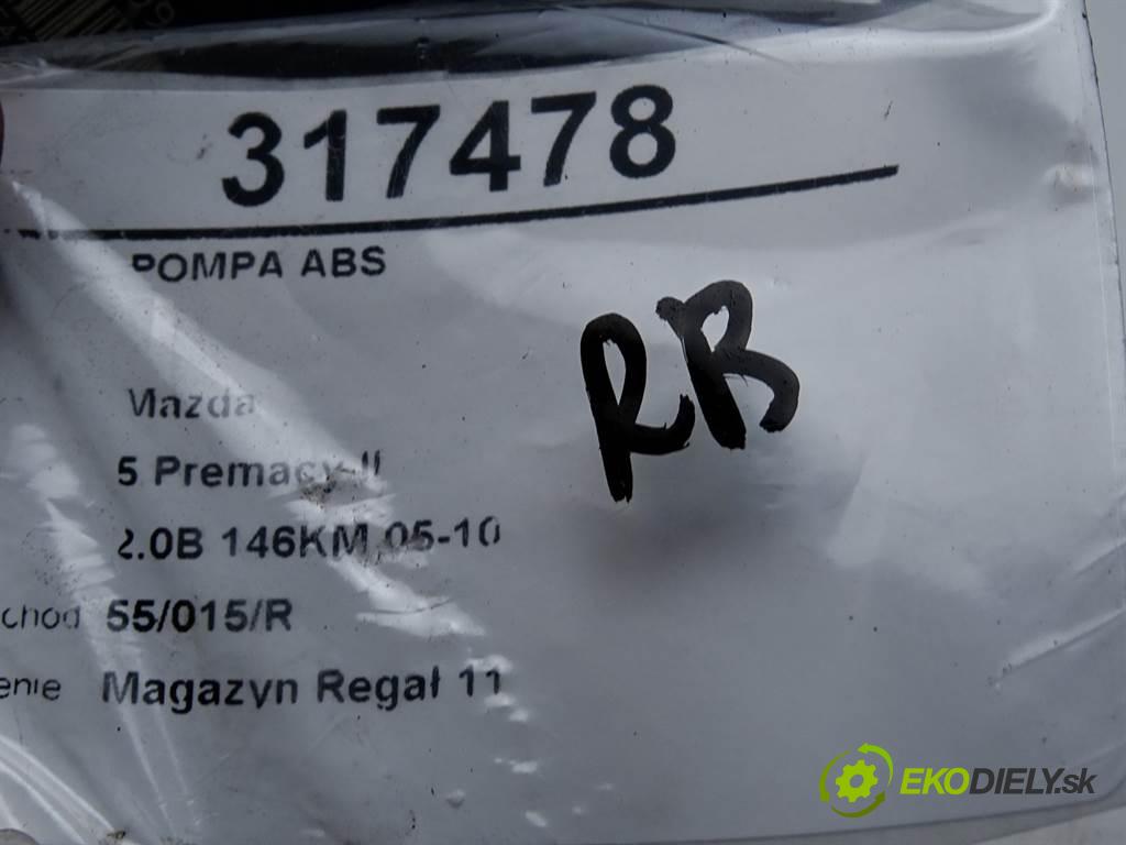 Mazda 5 Premacy II  2005 107KW 2.0B 146KM 05-10 2000 Pumpa ABS 06210902993 (Pumpy ABS)