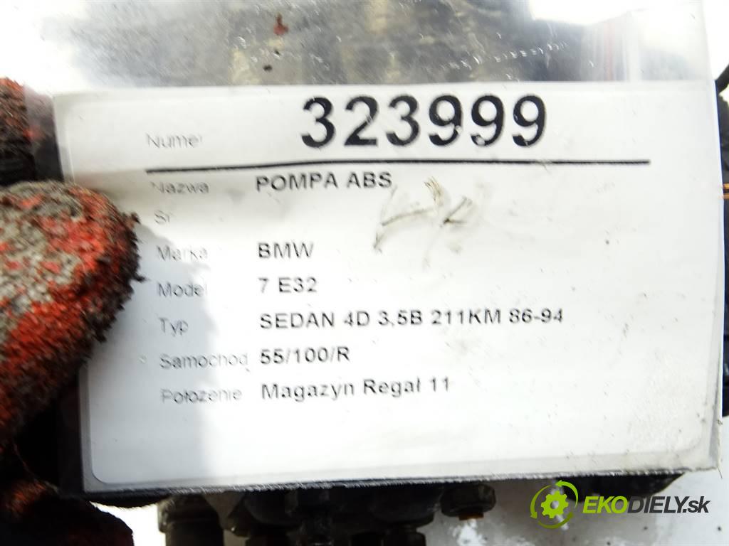 BMW 7 E32  1988 155 kW SEDAN 4D 3.5B 211KM 86-94 3400 Pumpa ABS  (Pumpy ABS)