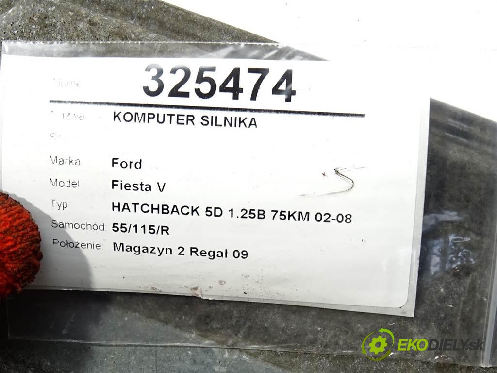 Ford Fiesta V  2003 55KW HATCHBACK 5D 1.25B 75KM 02-08 1242 riadiaca jednotka Motor 3S61-12A650-CA (Riadiace jednotky)